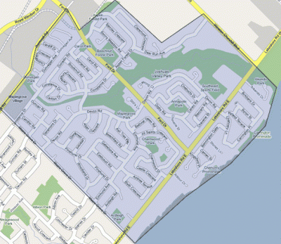 Joshua Creek Boundry Map